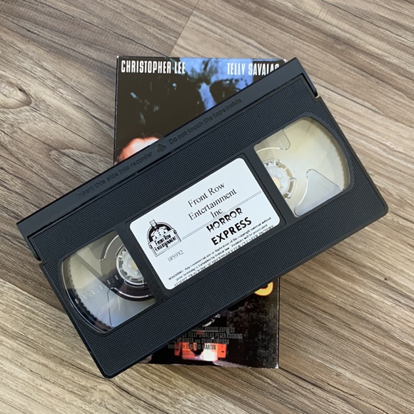 Horror Express Telly Savalas VHS Tape VCR classic movie - Picture 3 of 4